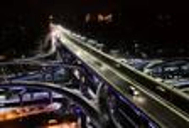 Section 4 of Karamay Viaduct in Urumqi